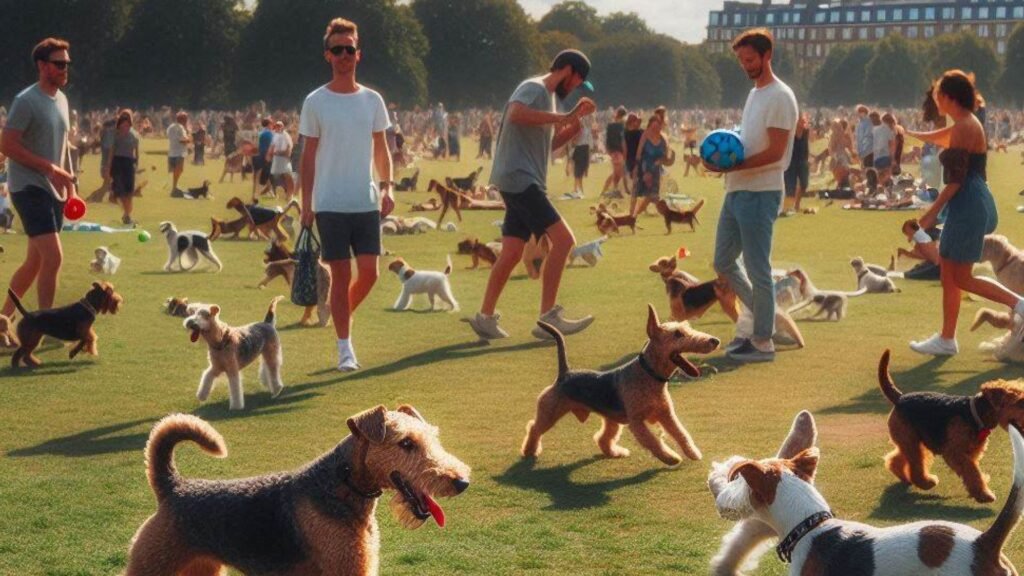 dogs love running around off the leash