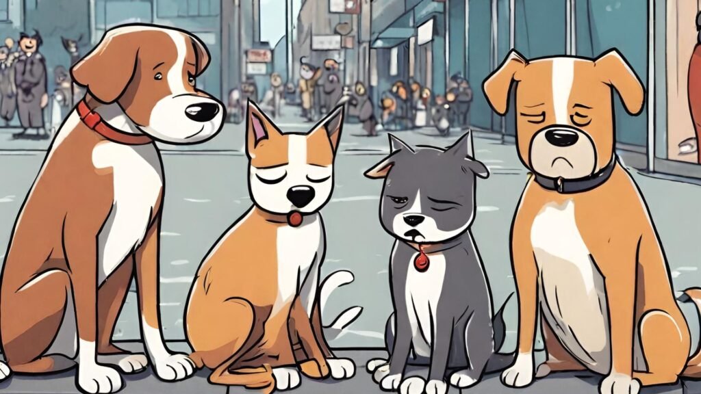 very sad pets are homeless
